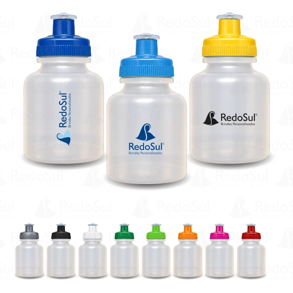 Squeeze personalizado Corpo Translúcido 300 ml Squeeze personalizado Corpo Translúcido 300 ml