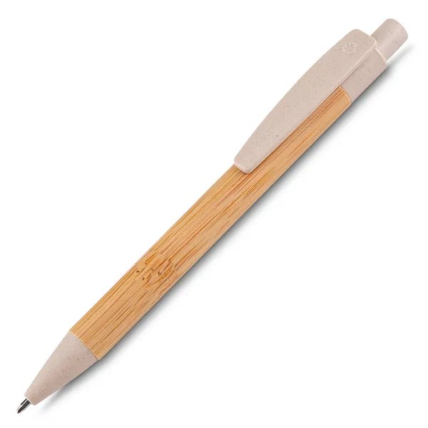 Caneta de bambu personalizada com estojo Caneta de bambu personalizada com estojo
