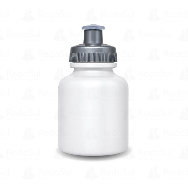Squeeze personalizado Corpo Branco 300ml Squeeze personalizado Corpo Branco 300ml