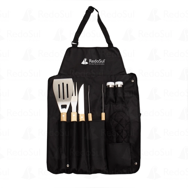 Kit Churrasco personalizado 8 Peças Kit Churrasco personalizado 8 Peças