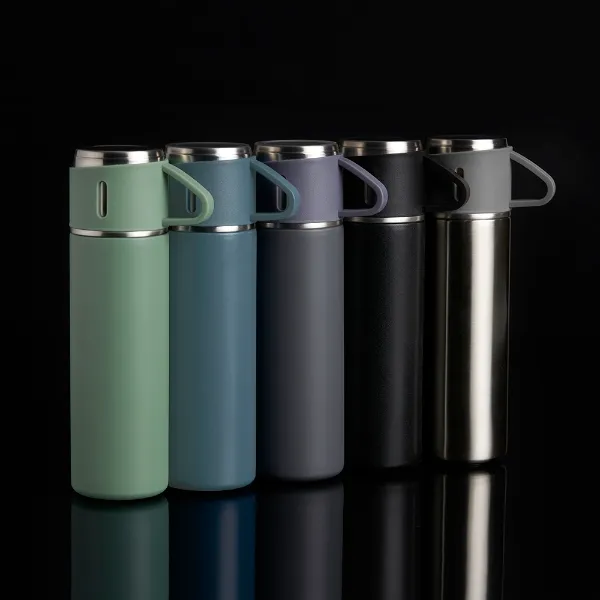 Garrafa térmica personalizada 450 ml em inox