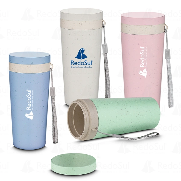 Copo Plástico Personalizado em Fibra de Trigo Copo Plástico Personalizado em Fibra de Trigo