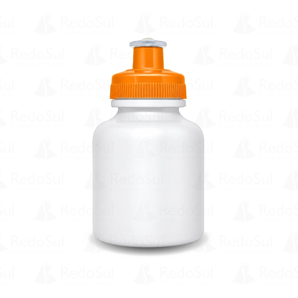 Squeeze personalizado Corpo Branco 300ml Squeeze personalizado Corpo Branco 300ml