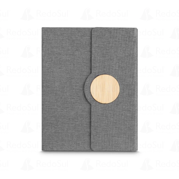 Caderno de Anotações ecológico em RPET Tamanho 21 x 16 cm