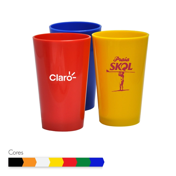 Copo personalizado plástico 320 ml