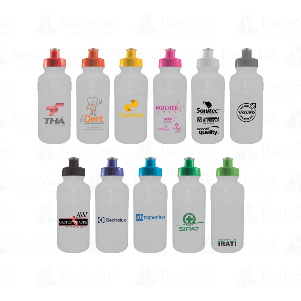 Squeeze personalizado Corpo Translúcido 500 ml