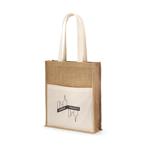 Sacola personalizada de Juta