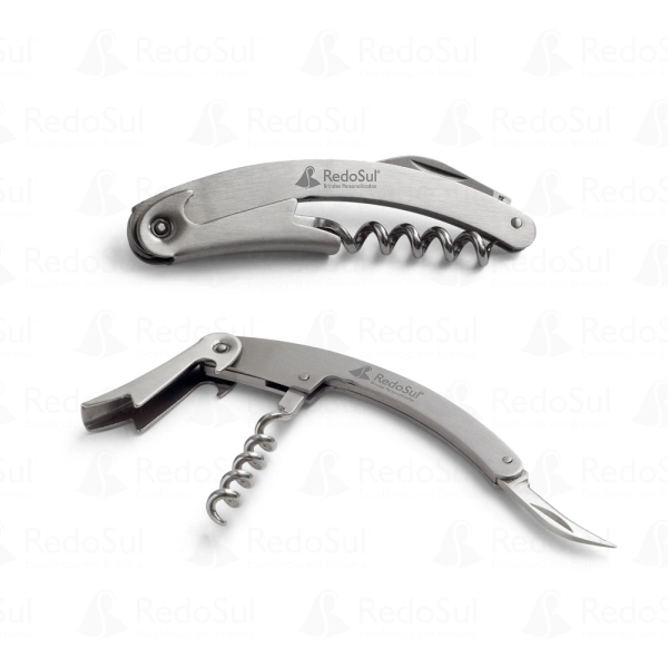 Saca-Rolhas Personalizado em metal